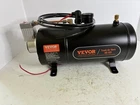 Vevor 12V Air With Tank 0.8 GALLON/3 L, Train Horn Compressor, Open. Price: $110.00.