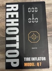 Rehottop Q7 Portable Tire Inflator Air Compressor Digital Display Car Pump New. Price: $30.00.