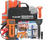Jump Starter With Air Compressor, Vcanenergy Roadside Emergency Car Kit 12V New. Price: $161.47.