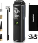 Workpro Portable Tire Inflator, 7.2V/12V Small/mid/large Air Compressor, Digital New. Price: $94.48.