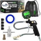 Digital Tire Pressure Gauge With Inflator (250 Psi) Professional Air Chuck & New. Price: $68.99.