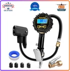 Bike Tire Inflator With Pressure Gauge - Easiest Use Both Presta And Sch... New. Price: $44.16.