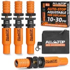 Adjustable Auto-stop Tire Deflator Valve Kit (10-30PSI) 4 Pcs Tyre Air Orange New. Price: $69.28.