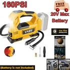 Cordless Tire Inflator Air Compressor For Dewalt 20V Max BATTERY,160PSI Portable New. Price: $43.34.