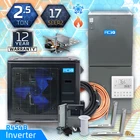 Aciq 2.5 Ton Heat Pump Inverter Multi-position Ducted Central Air System Kit New. Price: $3847.49.