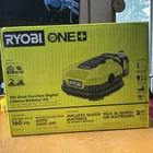 Ryobi 18V Dual Function Inflator/deflator Kit # PCL031K1 (2A Bat & Chr Incl.) New. Price: $120.00.