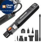 Windone Car Vacuum, 12000PA 2-IN-1 Cleaner & Tire Inflator Small, Black New. Price: $55.83.