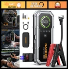 Portable Car Battery Jump Starter & Air Compressor 8000A 160PSI, Led Light, Lcd New. Price: $73.99.