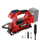Cordless Tire Inflator Air Compressor For Milwaukee M18 Battery, 160PSI Red New. Price: $49.64.