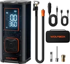 Wolfbox 150PSI Tire Inflator Dual Cylinder 45LPM Car Truck Air Compressor 12V New. Price: $140.99.