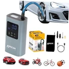 EL7317 Cordless Air Tire Inflator, 150PSI Portable Pump With Auto Shut New. Price: $86.11.