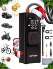 Tire Inflator Portable Air Compressor, 3X Faster 25000MAH 160 Psi Black New. Price: $30.01.