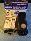 Campbell Hausfield Rechargeable Cordless Inflator 230 Psi 12/120V Used. Price: $39.95.