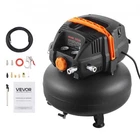 6 Gallon Air Compressor, 1.7HP 2.3CFM 90PSI Portable Pancake & 15 New. Price: $249.85.