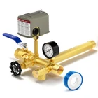 Bogerdack Brass Well Pressure Tank Tee Kit With 40-60PSI Switch, 100... New. Price: $150.17.