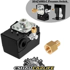 Pressure Switch 23474661-C For Single Stage Compressor SS3 And SS5 95-125 Psi New. Price: $48.98.