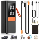 Tire Inflator Portable Air Compressor, 150PSI Cordless & 12V Dc Dual 6000MAH New. Price: $36.23.