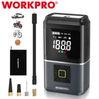 Workpro 7.2V Tire Inflator Portable Air Pump Compressor 150PSI New. Price: $36.99.