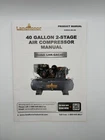 Landhonor Gallon 2-STAGE Air Compressor Manual LHR-GAC40Y Good. Price: $19.99.