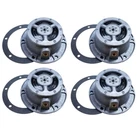 Set Of Aluminum Hub Cap (replaces Stemco 340-4370 Meritor 31427-00) New. Price: $39.99.