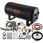 Evil Energy 2 Gallon Air Tank And Compressor Kit 6 Ports 1/4" Npt 150PSI Rate... New. Price: $280.82.