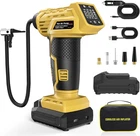 Tire Inflator Portable Air Compressor, 160PSI Large Full-screen Display New. Price: $67.26.