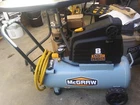 Mcgraw 8 Gallon Oil Free Portable Air Compressor 1.5 Hp Motor, 150 Psi Workshop New. Price: $229.95.