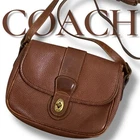 Vintage Coach Sheridan 277 Brown Pebbled Leather Shoulder Bag Usa Auth Pre-owned. Price: $174.99.