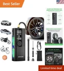 Auto Shut-off Cordless Air Compressor With Led Light Inflator For Cars & Bikes New. Price: $118.99.