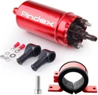 Pindex Universal External Line Fuel PUMP,116 Psi High Pressure 12V Red New. Price: $50.33.