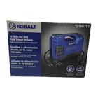 Kobalt KL12120 Dual Power 12V 120V Portable Tire Air Inflator Psi, Tested Open. Price: $49.00.