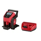 Milwaukee 2475-21XC M12 12V Cordless Compact Tire Inflator Kit, 120 PSI/26" Hose New. Price: $201.45.