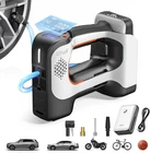 Portable 20V Cordless Air Compressor - 150 Psi Tire Inflator With Battery New. Price: $198.99.