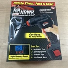 Ontel Air Hawk Pro Automatic Cordless Tire Inflator Portable Compressor New. Price: $67.99.