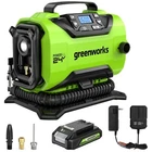 Greenworks 24V Cordless Tire Inflator 160 Psi Air Pump W/ 2AH Battery & Charger New. Price: $169.99.