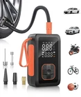 Tire Inflator Portable Air Compressor - 150PSI & 15000MAH Dual Power (cordles... New. Price: $54.97.