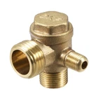 Uxcell Air Compressor Check Valve, 3/8GX1/2GXM10 1.65" 1.46" 1.42", Brass New. Price: $14.49.
