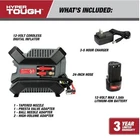 Hyper Tough, 12-VOLT, Cordless Digital Inflator With Battery And Charger New. Price: $44.99.