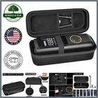 Black Tire Inflator Holder With Zipper And Plaid Pattern For Easy Storage New. Price: $33.89.