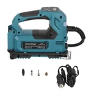 Cordless Tire Inflator Air Compressor Compatible With Makita 18V Battery Open. Price: $72.65.