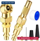 Lumiteco 2-PACK Heavy Duty Air Chuck Set,screw On Tire Inflator Nozzle & Closed New. Price: $15.98.