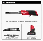 Milwaukee M12 Fuel Insider 12V Brushless Cordless Ratchet 1/4-3/8 +5.0AH New. Price: $375.00.