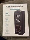New Licorne Cordless Inflatable Pump Portable Air Compressor Open. Price: $25.00.