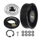 Saihisday Ac Compressor Clutch Assembly Kit Auto Air Cooling 12V Heavy Duty New. Price: $86.99.