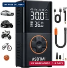 Astroai L7 Tire Inflator Portable Air Compressor Cordless Mini Bike Pump With Di New. Price: $30.23.