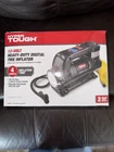 Hyper Tough 12V Heavy Duty Digital Tire Inflator Air Compressor 100 Psi New. Price: $37.00.