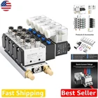 Integrated 5-STATION Solenoid Valve Manifold 12V Dc 1/4" Pt Air Control New. Price: $114.99.