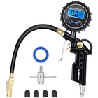 Tire Pressure Gauge With Inflator, 250 Psi Air Chuck And Compressor Accessory, New. Price: $28.48.
