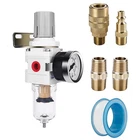 Nanpu 1/4" Npt Compressed Air Filter Regulator Combo Piggyback, 5 Micron Bras... New. Price: $32.25.