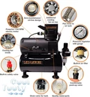 Cool Tooty Quiet Airbrush Compressor By No-name Brand W/ Tank Oilless Design New. Price: $150.00.